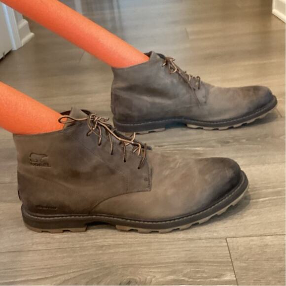 Sorel MADSON II Chukka Mens Waterproof Boot US 15 EU 48 Brown Tobacco Comfort - Picture 5 of 10